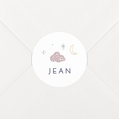 Stickers pour enveloppes naissance gris douceur céleste beige Stickers pour enveloppes naissance gris douceur céleste beige