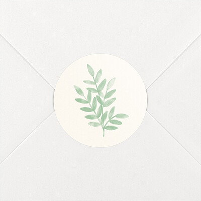Stickers pour enveloppes naissance vert ritournelle vert Stickers pour enveloppes naissance vert ritournelle vert