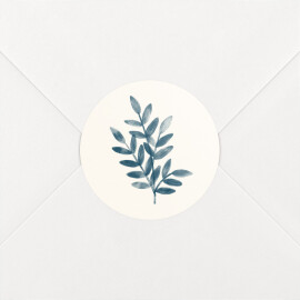 Stickers pour enveloppes naissance Ritournelle Bleu