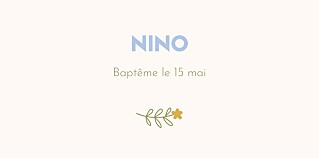 Marque-place baptême vert sweet liberty beige Marque-place baptême vert sweet liberty beige