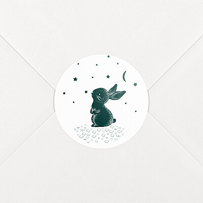 Stickers pour enveloppes naissance vert histoire de noël vert Stickers pour enveloppes naissance vert histoire de noël vert