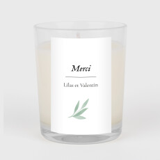 Étiquette autocollante mariage Feuille aquarelle vert Étiquette autocollante mariage Feuille aquarelle vert