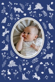 Faire-part de naissance Clairière Marine