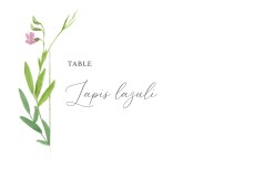 Marque-table mariage Bucolique Rose Marque-table mariage Bucolique Rose