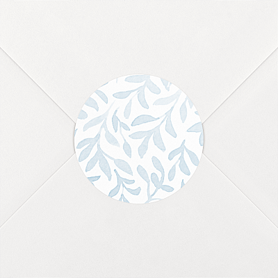 Stickers pour enveloppes naissance le collectif harmonie bleu Stickers pour enveloppes naissance le collectif harmonie bleu