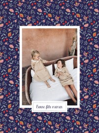 Affichette Flora Nuit