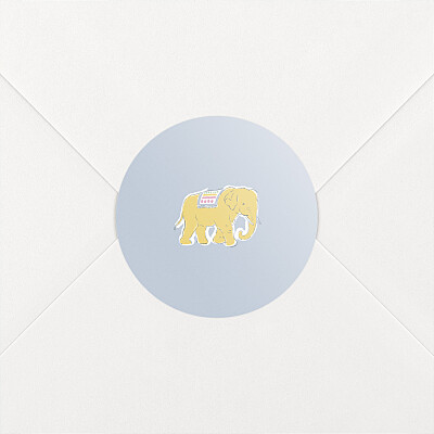 Stickers pour enveloppes naissance bleu indiennes fleuries bleu Stickers pour enveloppes naissance bleu indiennes fleuries bleu