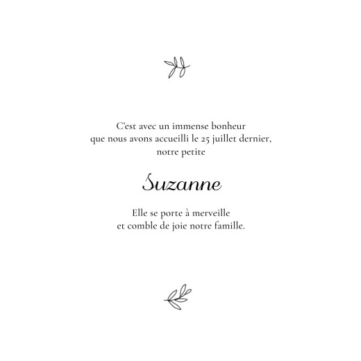 Faire-part de naissance Sweet family (4 pages) Bleu - Page 3 Faire-part de naissance Sweet family (4 pages) Bleu - Page 3