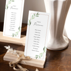 Plan de table mariage Luberon terracotta Plan de table mariage Luberon terracotta