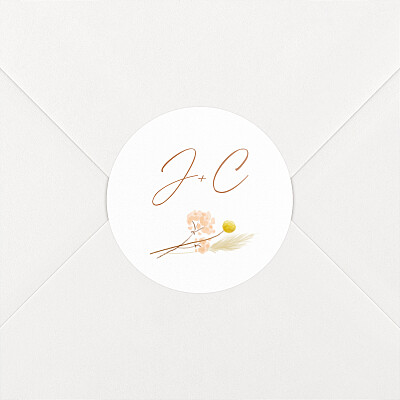 Stickers pour enveloppes mariage
