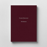 Carnet souple doré