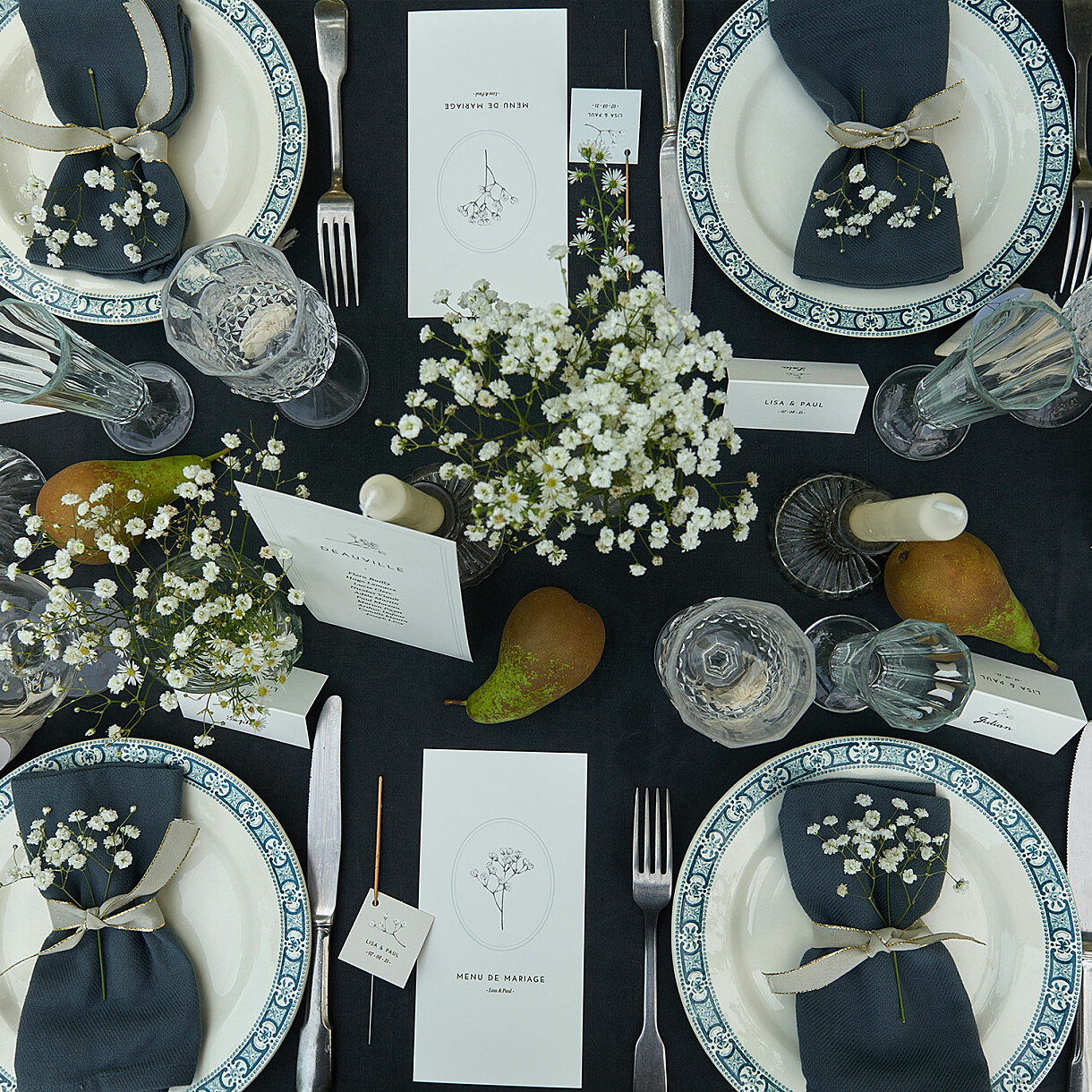 Faire-part de mariage joli brin Faire-part de mariage joli brin