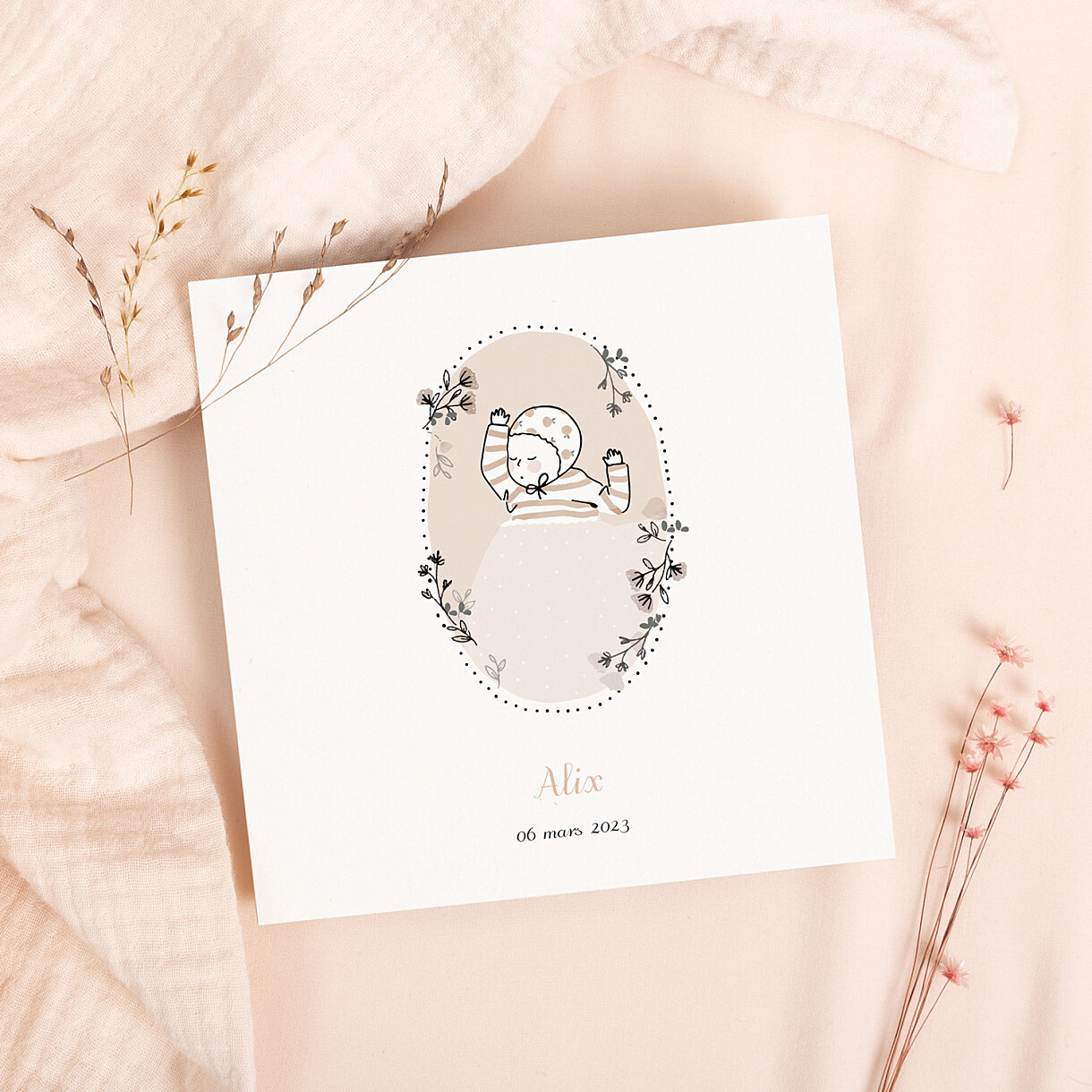Faire-part de naissance sweet dream Faire-part de naissance sweet dream