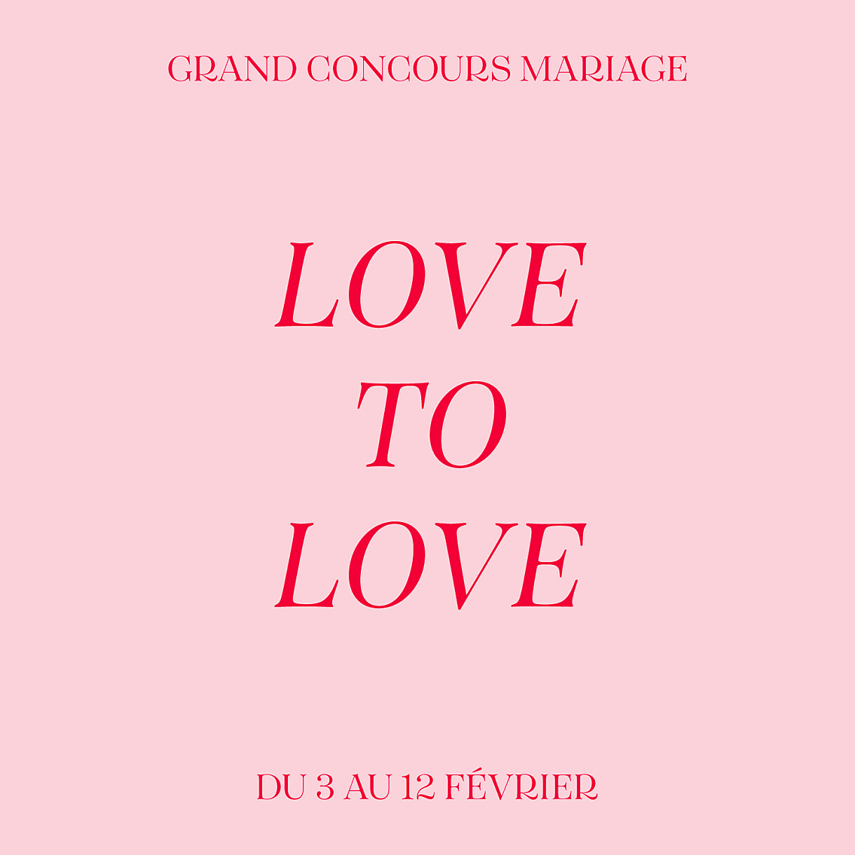 GRAND CONCOURS MARIAGE, Plus de 1 000 € de cadeaux à gagner ! GRAND CONCOURS MARIAGE, Plus de 1 000 € de cadeaux à gagner !